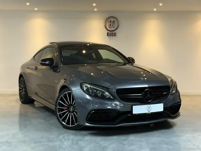 Mercedes-Benz C63 S C 63 S Coupé AMG Speedshift PANORAMA FULLSERVAD B-KAMER